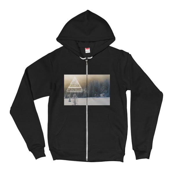 Alpen Glow Cascade Snow Bike Hoodie
