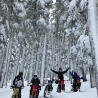 I rented a snow bike with Cascade Snow Bike and it was the best tour