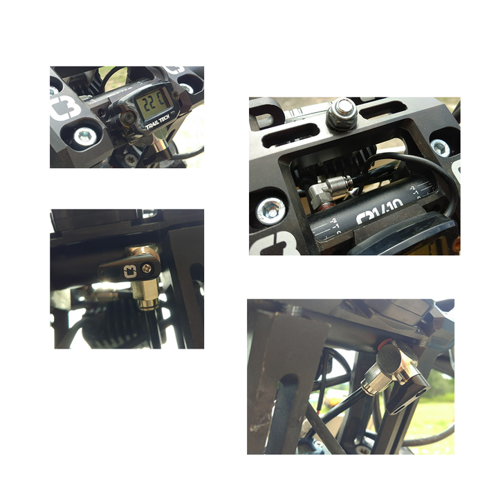 C3 coolant bars mounting options