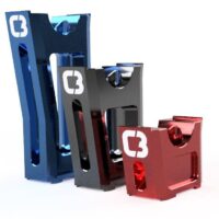 C3 Powersports Snowbike Handlebar Risers