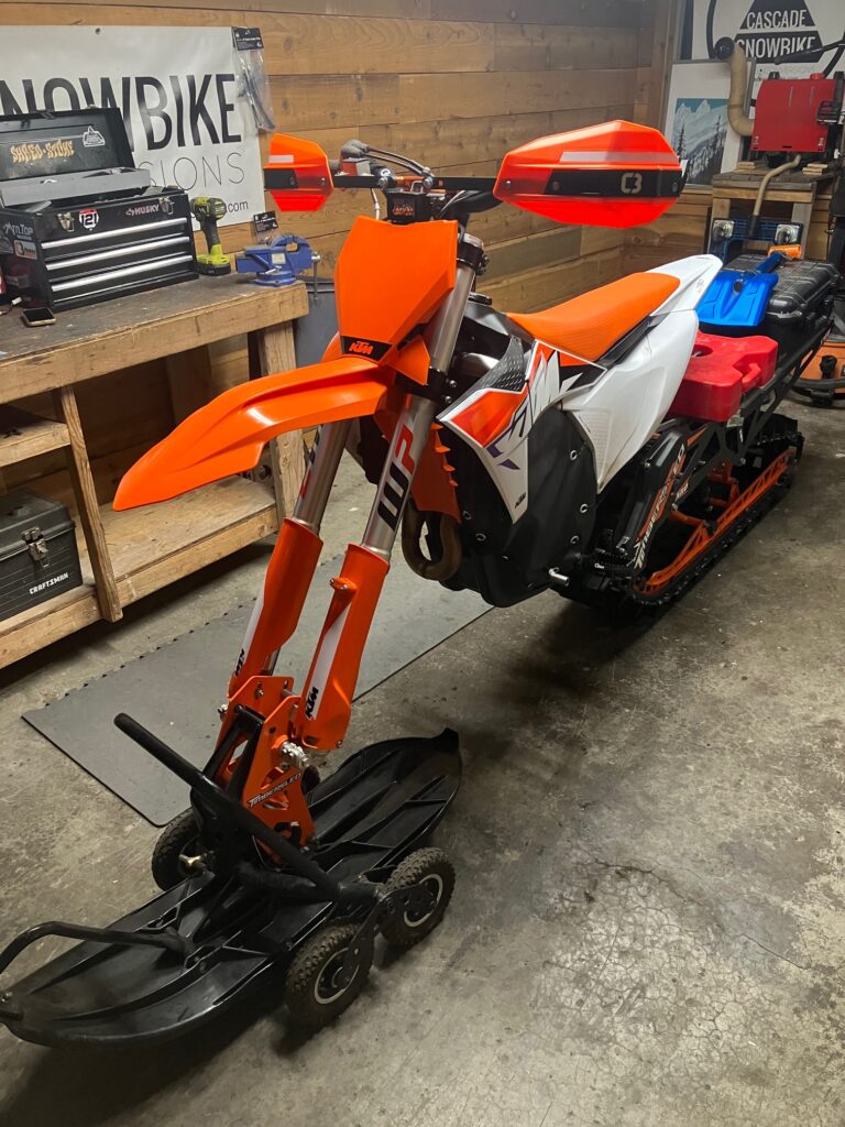 KTM 450 Timbersled Snow Bike
